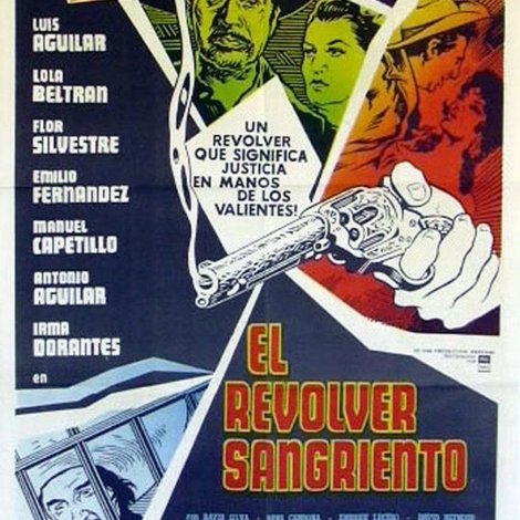 El revólver sangriento
