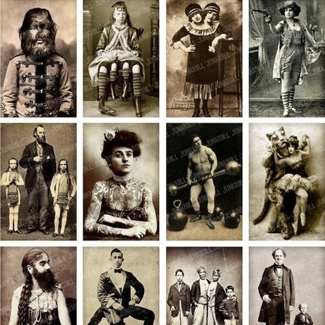 Circus Freaks and Sideshows