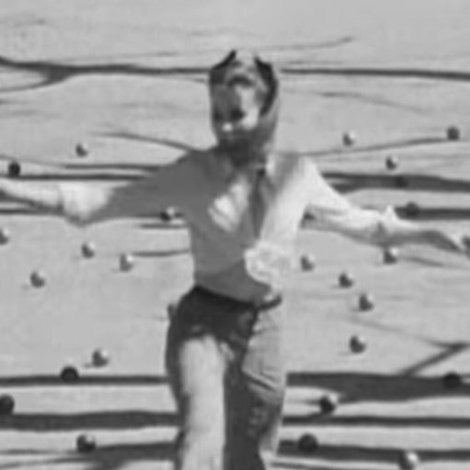 Françoise Dorléac à Saint-Tropez