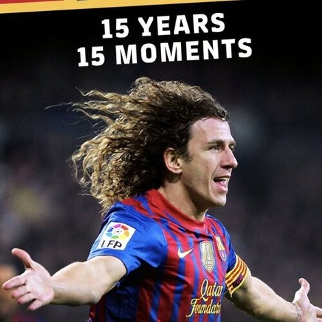 Puyol: 15 years, 15 moments