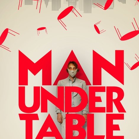 Man Under Table