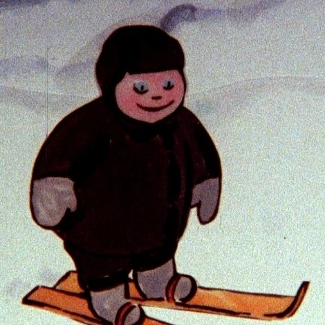 Olavs første skitur
