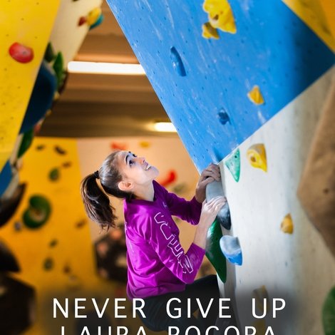 Never give up Laura Rogora