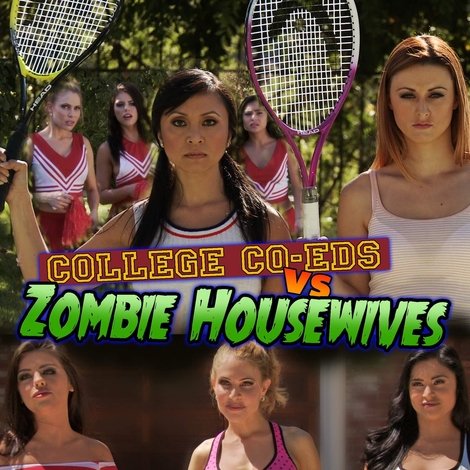College Coeds vs. Zombie Housewives