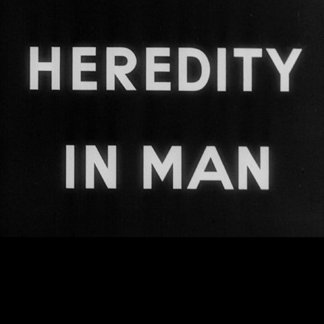 Heredity in Man
