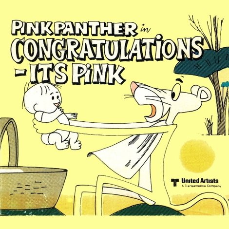 Congratulations It's Pink