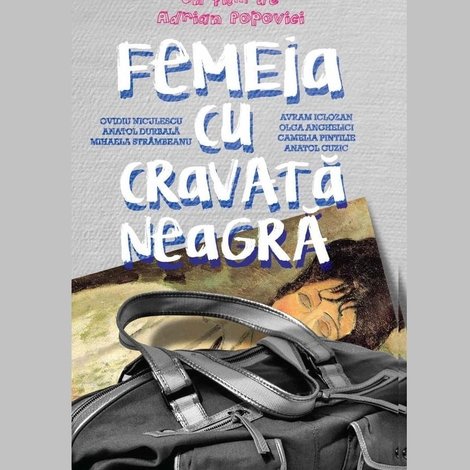 Femeia cu cravată neagră