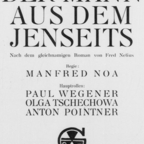 Der Mann aus dem Jenseits