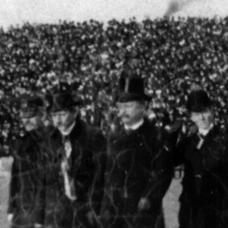 President Roosevelt at the Army-Navy Game
