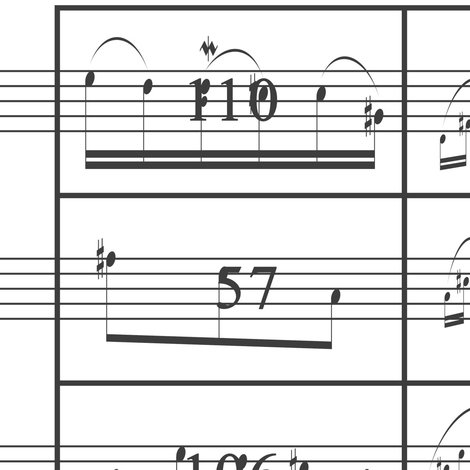 Anagrammatische Komposition mit Würfelspiel (nach W.A. Mozart, Klavier) für Sopransaxophon