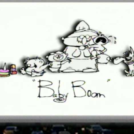 Nanna & Lil' Puss Puss in 'Baby Boom'