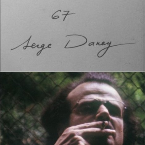 Cinématon N°67 Serge Daney