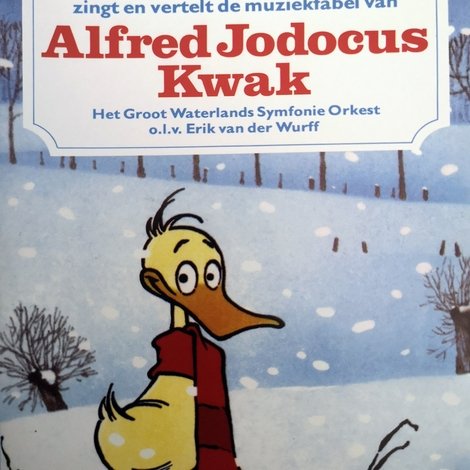 Herman van Veen zingt en vertelt de muziekfabel van Alfred Jodocus Kwak