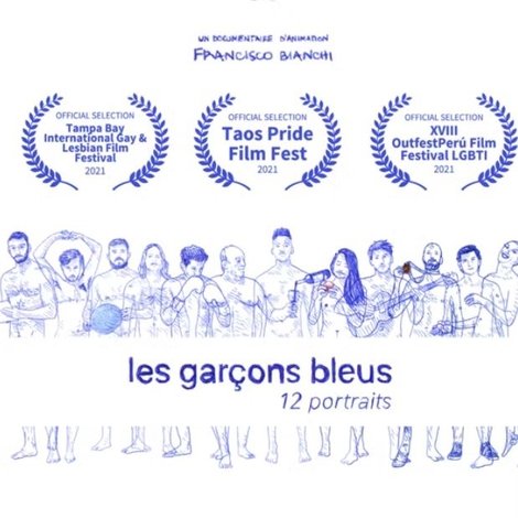 Les garçons bleus : 12 portraits
