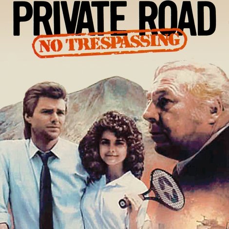 Private Road: No Trespassing