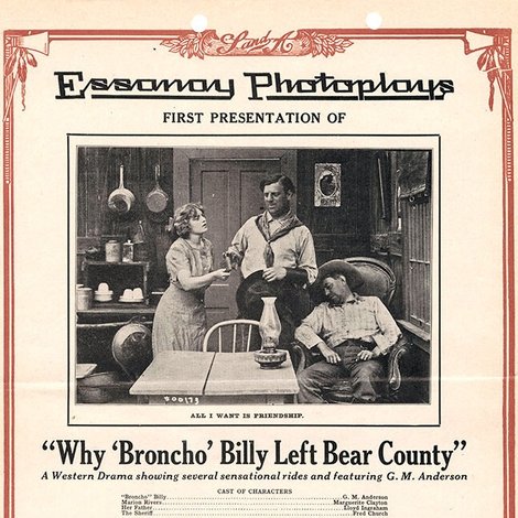 Why Broncho Billy Left Bear County
