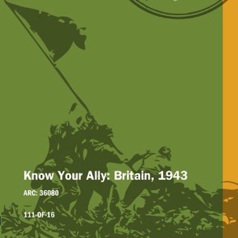Know Your Ally: Britain