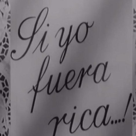 Si yo fuera rica