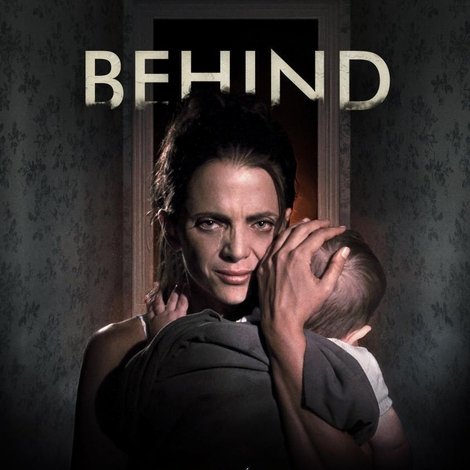Behind