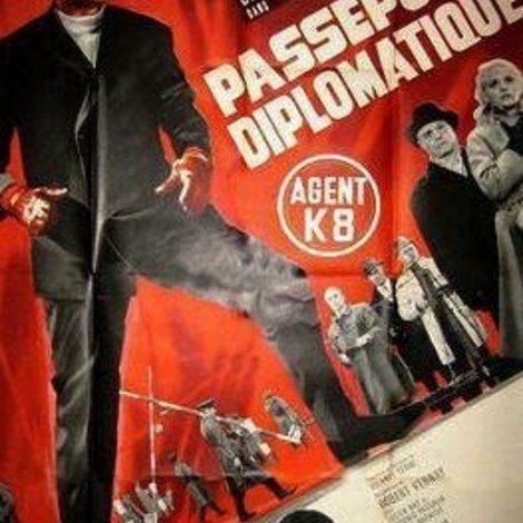 Passeport diplomatique agent K 8