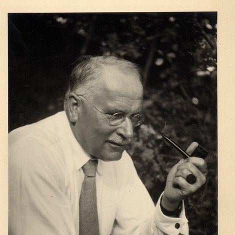 Carl G. Jung by Jerome Hill or Lapis Philosophorum