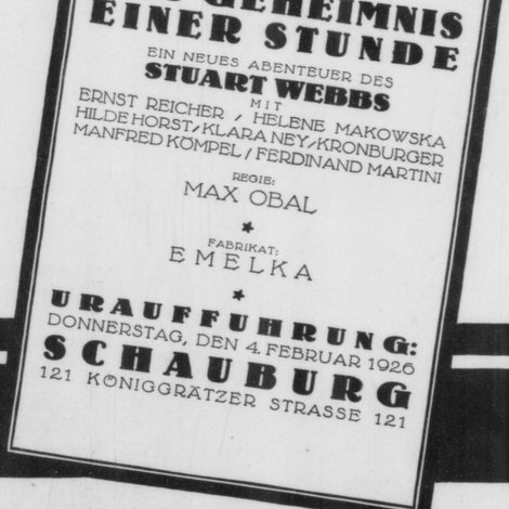 Das Geheimnis einer Stunde