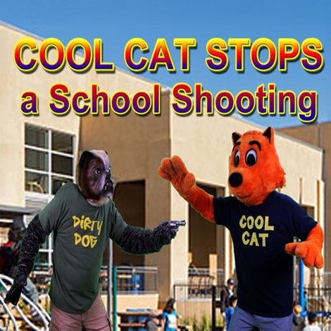 Cool Cat Stops a School Shooting
