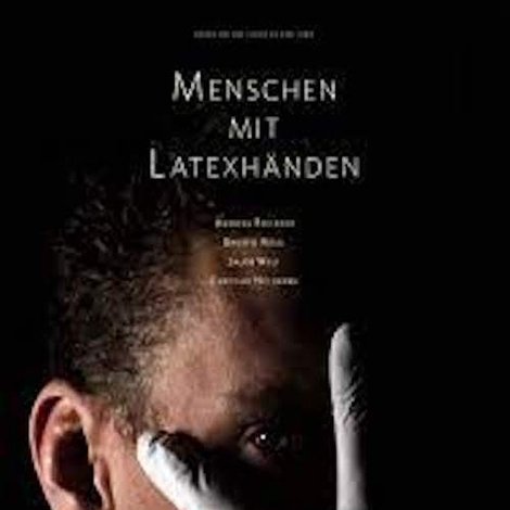 Menschen mit Latexhänden