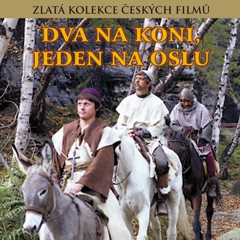 Dva na koni, jeden na oslu