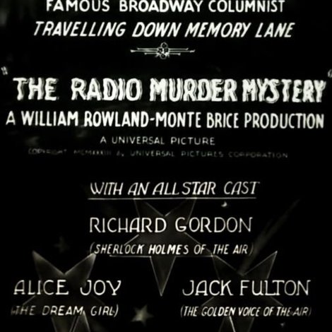 The Radio Murder Mystery