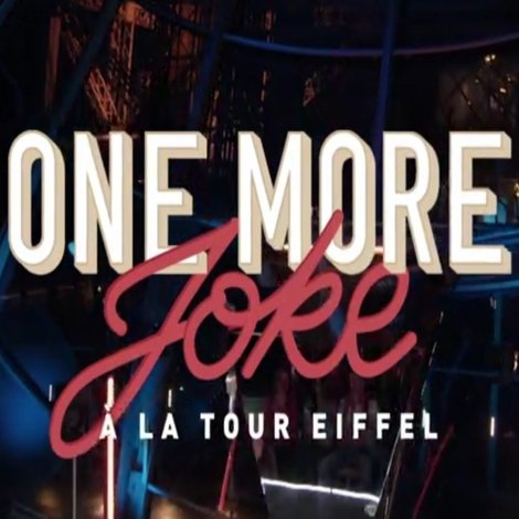 One More Joke à la tour Eiffel Paris rétro
