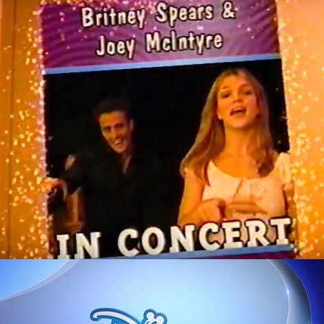 Britney Spears & Joey McIntyre in Concert