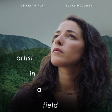 Artist in a Field