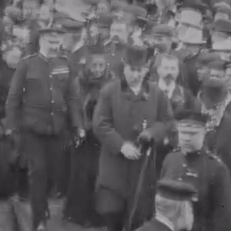 General Buller Embarking on the 'Dunottar Castle' at Southampton