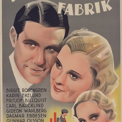 Flickor på fabrik