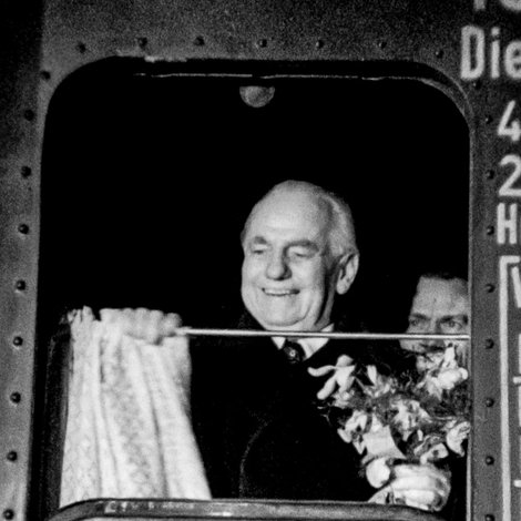 Prezydent N.R.D. Wilhelm Pieck w Warszawie