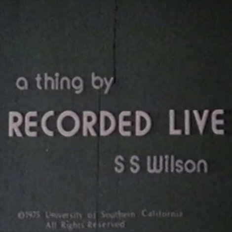 Recorded Live
