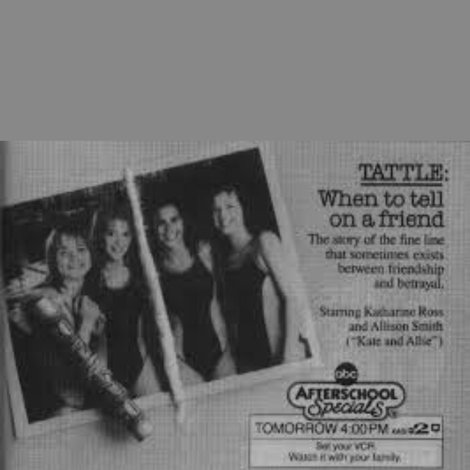 Tattle: When To Tell On A Friend