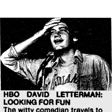 David Letterman: Looking For Fun