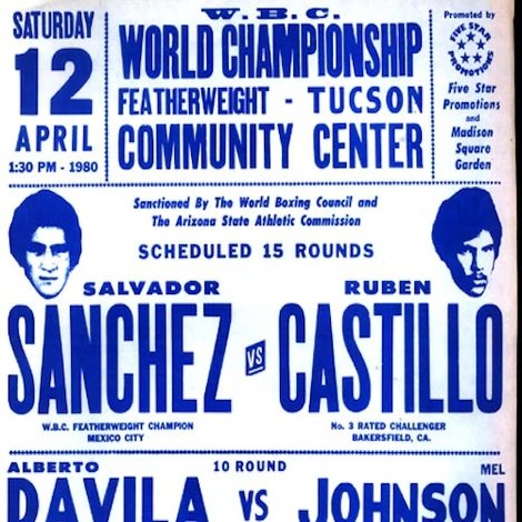 Salvador Sanchez vs. Ruben Castillo