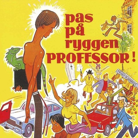 Pas på ryggen, professor!