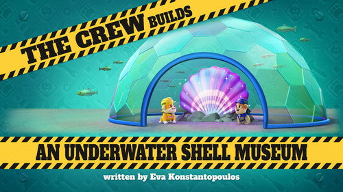 The Crew Builds An Underwater Shell Museum