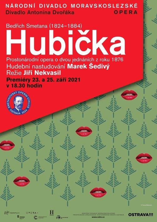 The Kiss - National Moravian-Silesian Theatre Poster