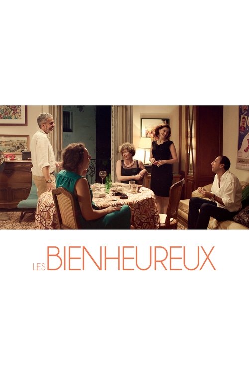 Background poster of Les Bienheureux blurred