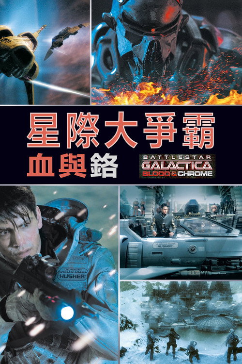 太空堡垒卡拉狄加：血与铬电影海报