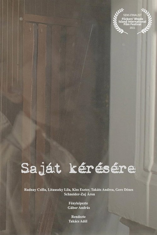 At His Own Request Poster