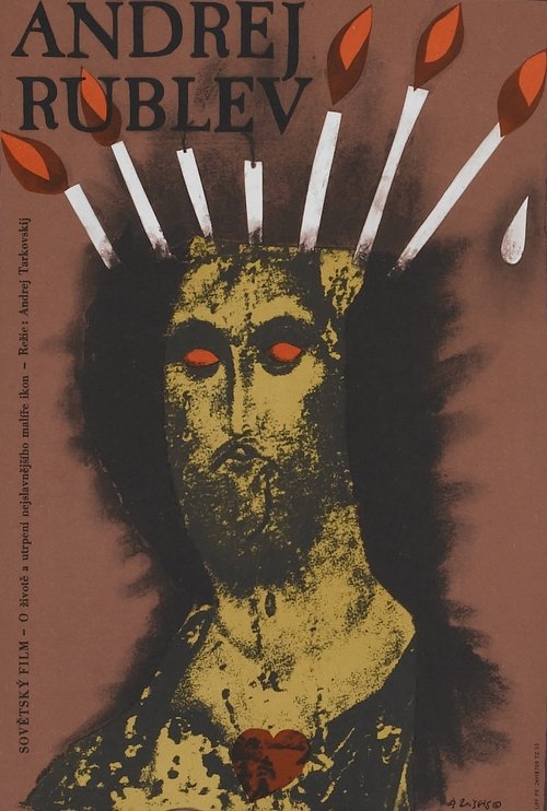Andrej Rublev poster Andrej Rublev (1966) s českými titulky