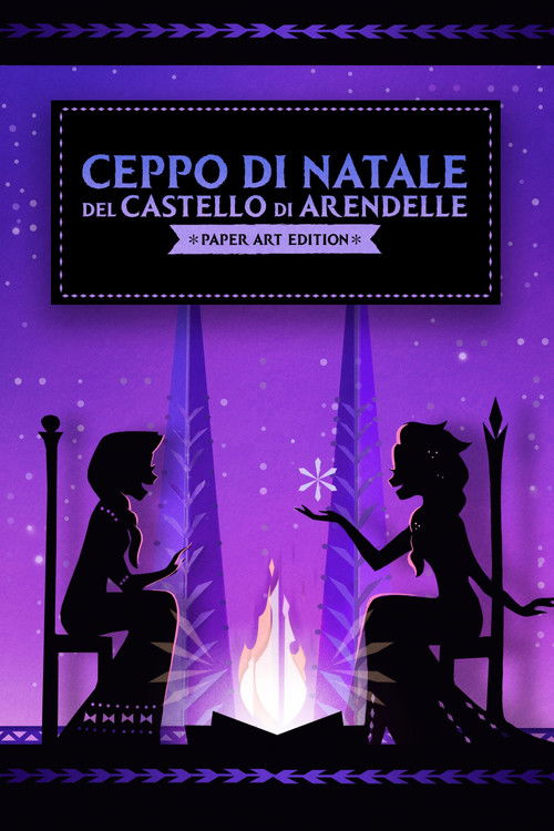 Arendelle+Castle+Yule+Log%3A+Cut+Paper+Edition