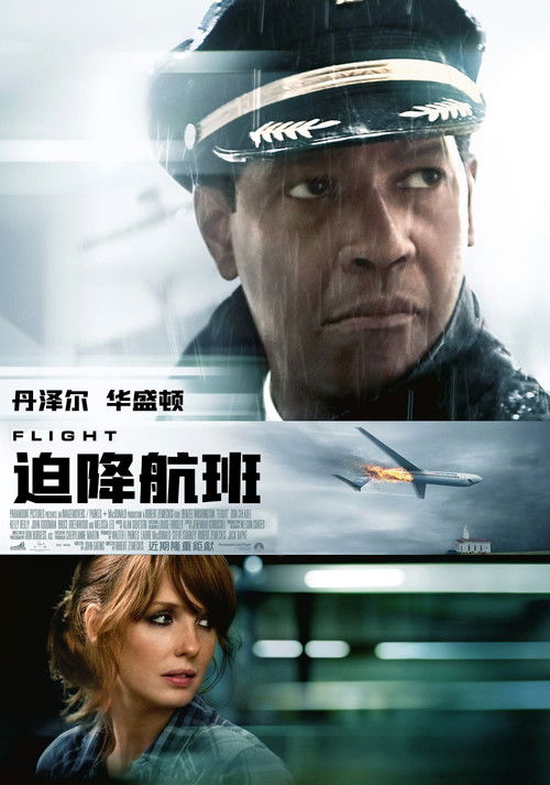 迫降航班电影海报