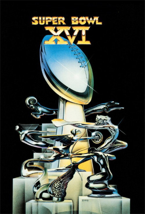 Super Bowl XVI Poster